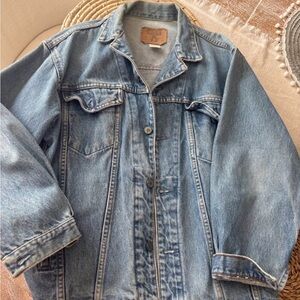 GAP Vintage Classic Blue Denim Trucker Jacket